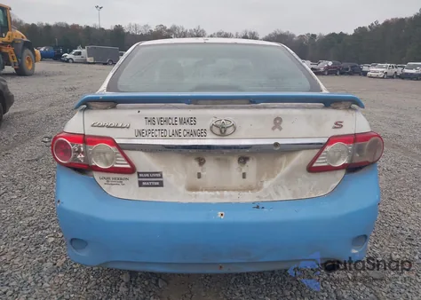 2013 Toyota Corolla S из США, поврежденный, VIN 5YFBU4EE3DP162953